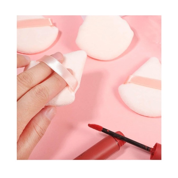 6 Pieces Powder Puff Face Triangle Makeup Puff Cosmetic Foundation Sponge - Picture 3 of 9